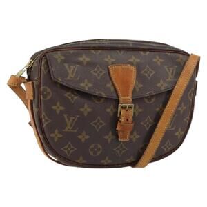 LOUIS VUITTON Monogram Jeune Fille MM Shoulder Bag M51226 LV Auth bs31937